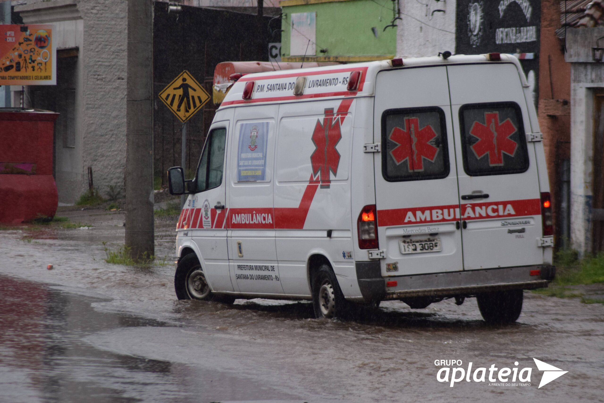 Semana Inicia Chuva Forte E Alagamentos Em Livramento Jornal A