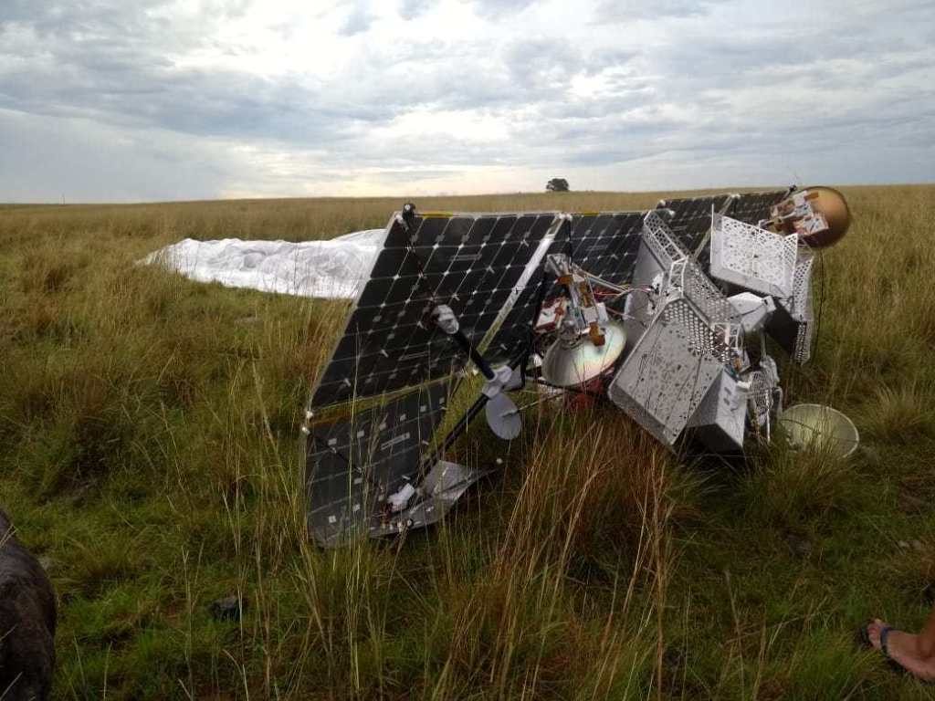 Suposto balão satélite do Google responsável por levar internet cai em  propriedade rural de MS, Mato Grosso do Sul