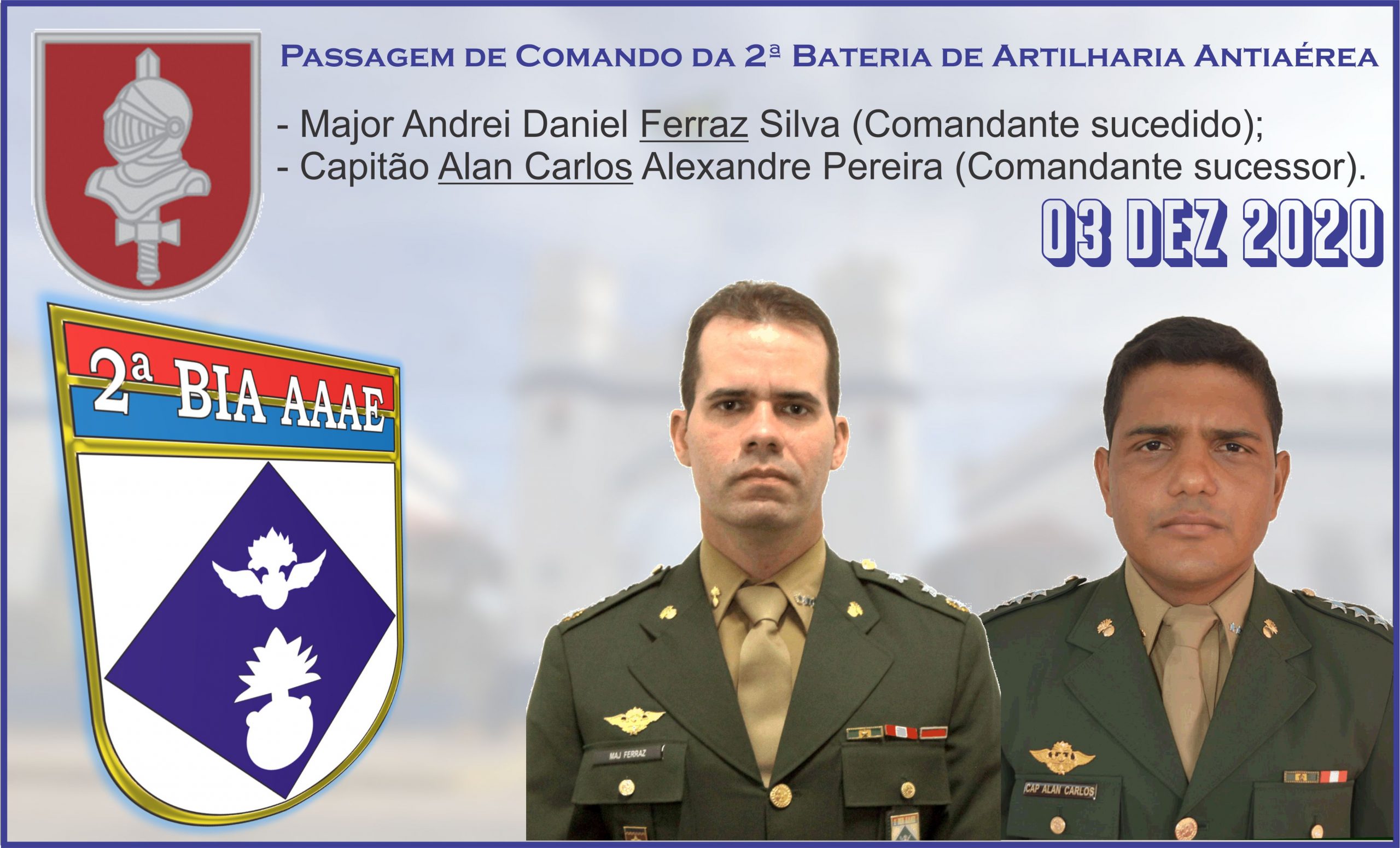 Passagem de Comando 2023 - 2º Grupo de Artilharia Antiaérea