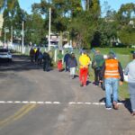 PROGRAMA RESERVA ATIVA – MARCHA 10 Km Os integrantes da Confraria dos Militares da Reserva da Guarnição de Santana do Livramento, realizaram, no dia 30 de abril de 2022, uma marcha de 10 km, com objetivo de proporcionar ação social aos nossos reservistas e suas famílias. Na atividade, sob a coordenação do Cap PTTC Carlos Roberto de Paula Figueiredo, os participantes percorreram um percurso pré-determinado e ao final foi realizada uma confraternização nas instalações da Confraria. Esta iniciativa contempla o calendário do Programa Reserva Ativa, implementado com a finalidade de levar aos reservistas e familiares momentos lúdicos, além de colaborar para a manutenção da saúde física e mental.