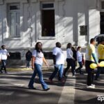 Na manhã desta segunda-feira (5), o centro de Atenção Psicossocial I e AD (Caps I e AD), realizou a abertura oficial da atividades alusivas ao Setembro Amarelo o mês de valorização da vida. A caminhada contou com o acompanhamento da banda marcial do Colégio Estadual Alceu Wamosy, desde a sede do Centro, localizado na rua Salgado Filho, até a prefeitura de Sant'Ana do Livramento, onde contou com a participação das equipes, dos pacientes e  dos familiares, e na sequencia com a fanfarra do 7º RC Mec encerrou o evento.   Acompanhe as próximas atividades que serão realizadas pela Secretaria Municipal da Saúde em parceria com o Caps: