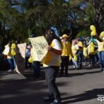 Na manhã desta segunda-feira (5), o centro de Atenção Psicossocial I e AD (Caps I e AD), realizou a abertura oficial da atividades alusivas ao Setembro Amarelo o mês de valorização da vida. A caminhada contou com o acompanhamento da banda marcial do Colégio Estadual Alceu Wamosy, desde a sede do Centro, localizado na rua Salgado Filho, até a prefeitura de Sant'Ana do Livramento, onde contou com a participação das equipes, dos pacientes e  dos familiares, e na sequencia com a fanfarra do 7º RC Mec encerrou o evento.   Acompanhe as próximas atividades que serão realizadas pela Secretaria Municipal da Saúde em parceria com o Caps: