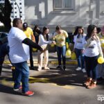 Na manhã desta segunda-feira (5), o centro de Atenção Psicossocial I e AD (Caps I e AD), realizou a abertura oficial da atividades alusivas ao Setembro Amarelo o mês de valorização da vida. A caminhada contou com o acompanhamento da banda marcial do Colégio Estadual Alceu Wamosy, desde a sede do Centro, localizado na rua Salgado Filho, até a prefeitura de Sant'Ana do Livramento, onde contou com a participação das equipes, dos pacientes e  dos familiares, e na sequencia com a fanfarra do 7º RC Mec encerrou o evento.   Acompanhe as próximas atividades que serão realizadas pela Secretaria Municipal da Saúde em parceria com o Caps: