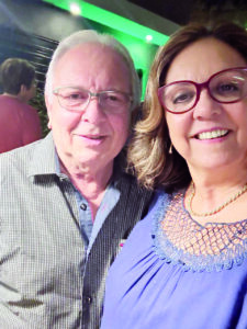 O casal de proprietários Graciela e José Posada 